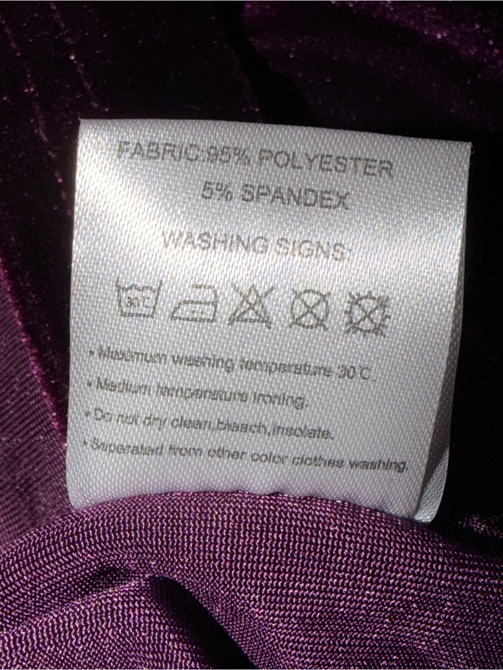 Urban CoCo XL Purple Velvet Maxi Dress Long Sleeve Wrap Holiday Formal NWT Glam - Picture 10 of 12